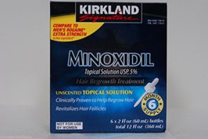 Solutie Minoxidil 5 Kirkland Cresterea Parului – Tratament 6 Luni