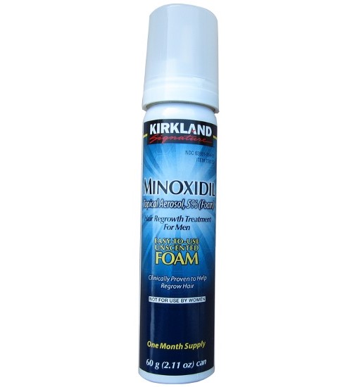 minoxidil foam 1 month