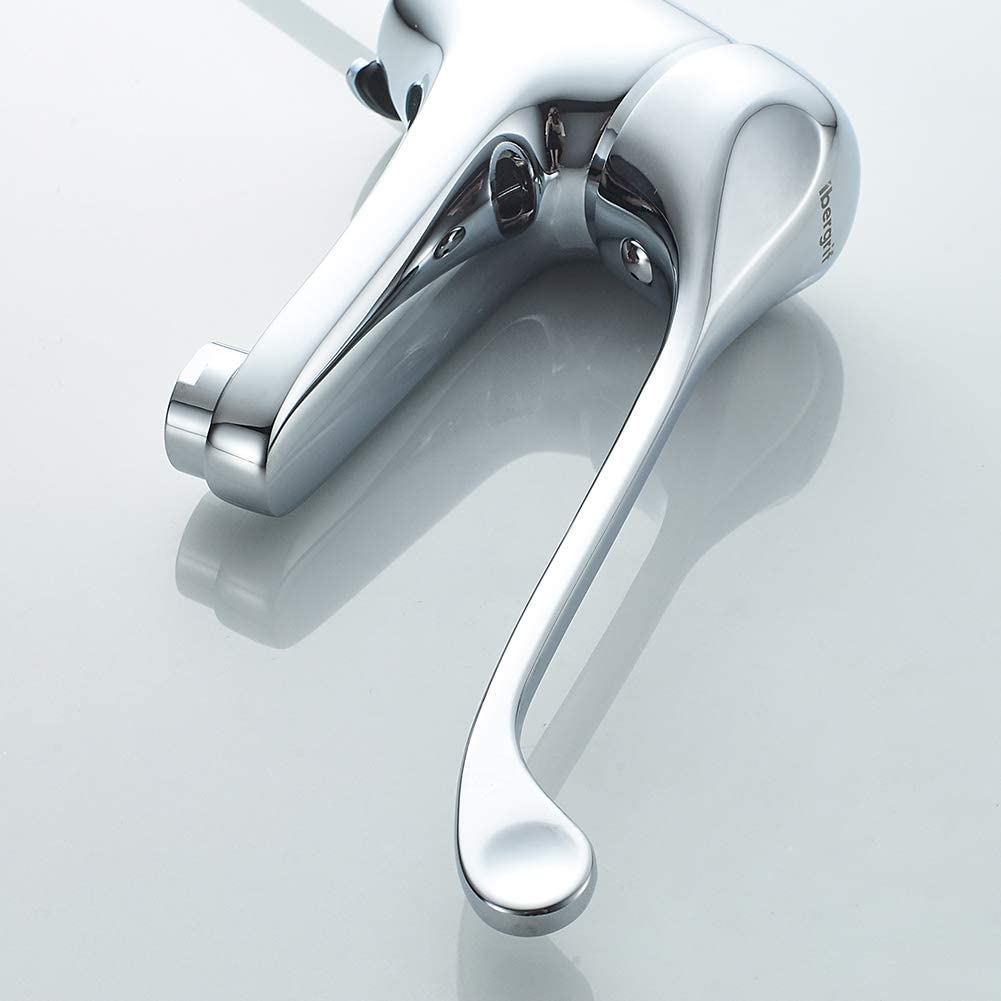 Baterie baie maner medical, Baterie chiuveta, cromata, IBERGRIF M11053 - imagine 6