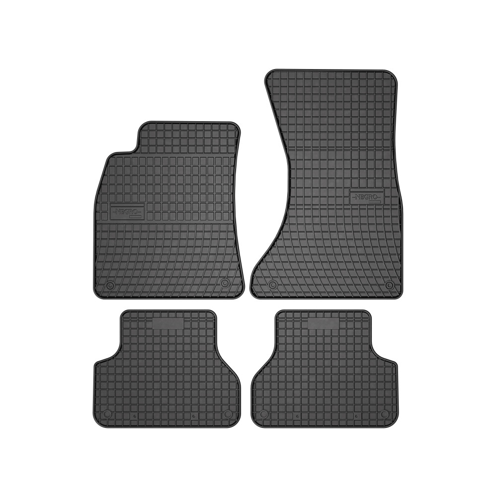 Set 4 Covorase Cauciuc Compatibile Audi A4 B6 typ8E 2000-2004