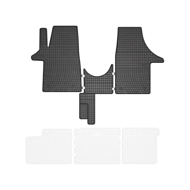 Covorase cauciuc compatibile VW T5 2003- prezent, D00731 P401