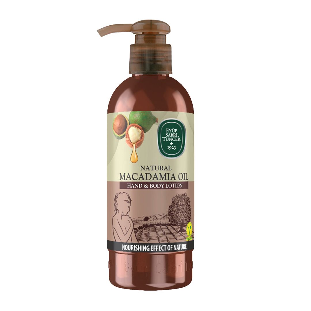 Lotiune maini corp, cu ulei natural macadamia, 250ml, Eyup Sabri