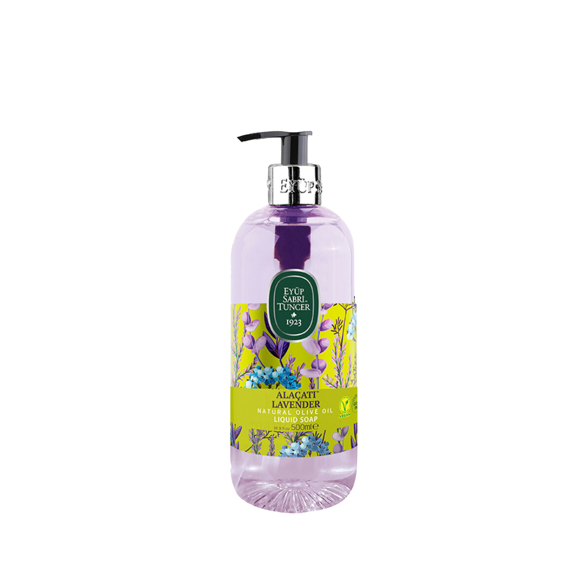 Sapun lichid cu ulei natural masline Alacati Lavender 500ml, Eyup