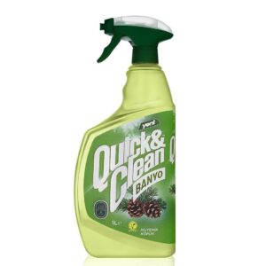 Solutie de curatat multisuprafete cu ulei de pin si otet, 1l, QUICK & CLEAN, Eyup Sabri Tuncer