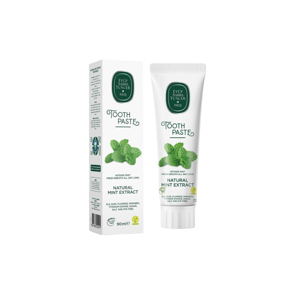 Pasta de dinti cu extract natural de menta 90ml, Eyup Sabri Tancer