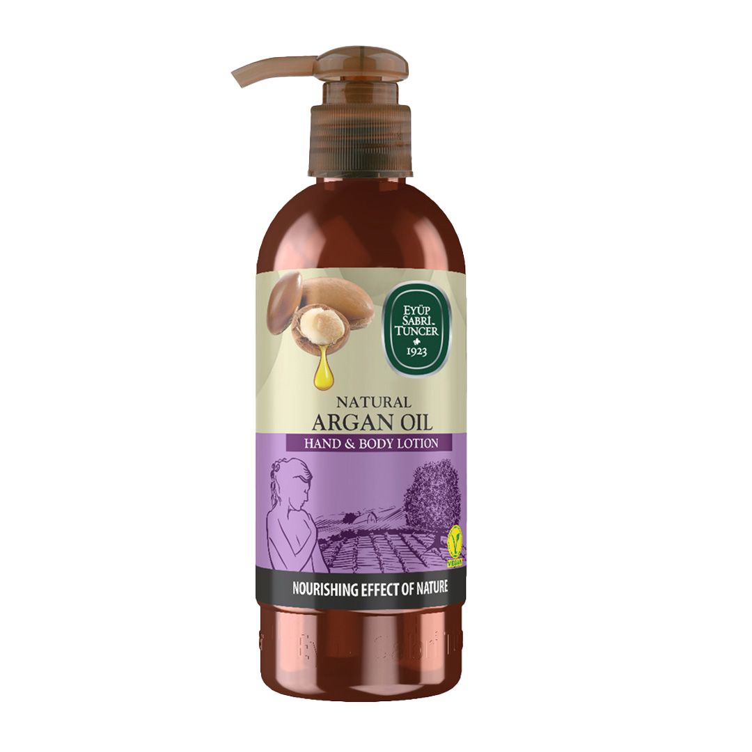 Lotiune maini si corp, ulei natural argan, 250 ml, Eyup
