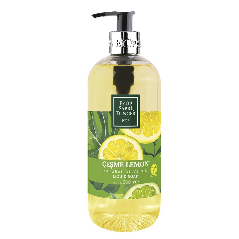 Sapun lichid Cesme Lemon cu ulei de masline, 500ml, Eyup