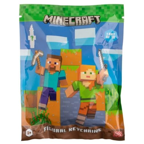 1 Figurina Breloc Minecraft, Surpriza, Blind Box