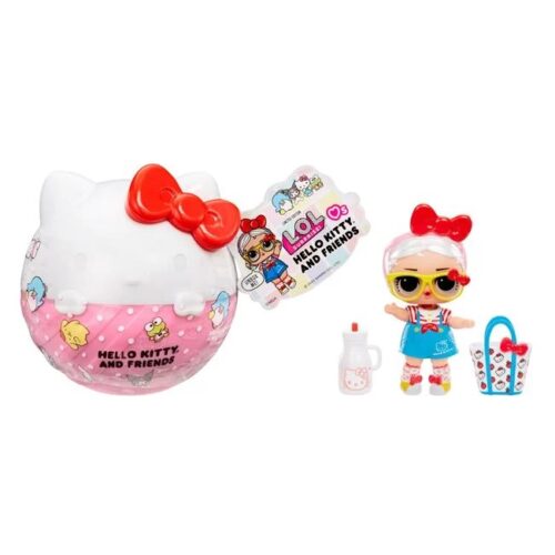 1 Papusa LOL Surprise Love Hello Kitty & Prietenele, Blind Box, MGA