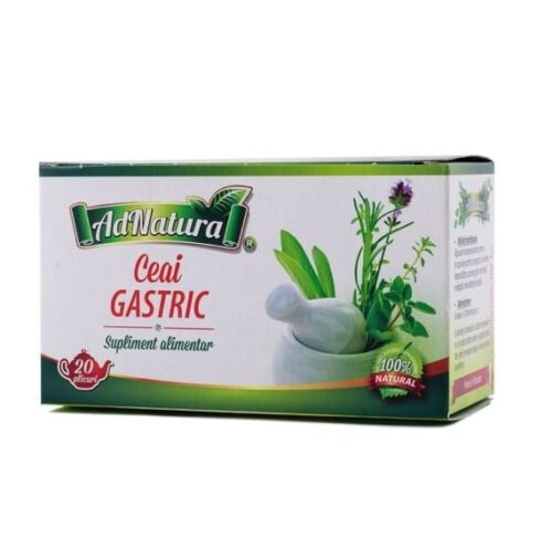 Ceai Gastric, 20 pliculete, AdNatura Adserv
