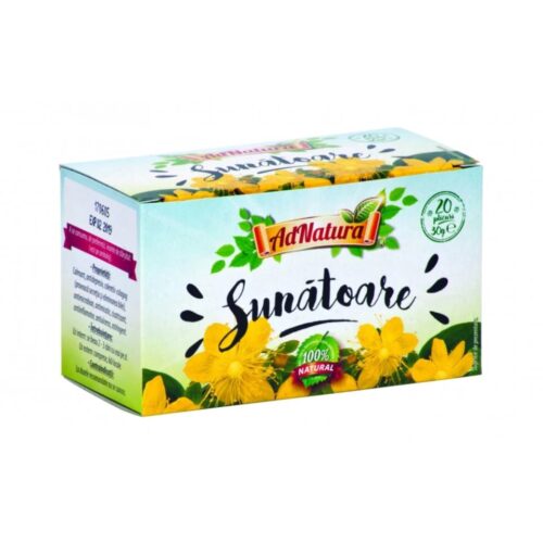 Ceai Sunatoare, 20 pliculete, AdNatura Adserv