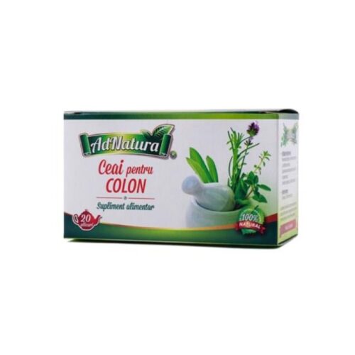 Ceai pentru Colon, 20 pliculete, AdNatura Adserv