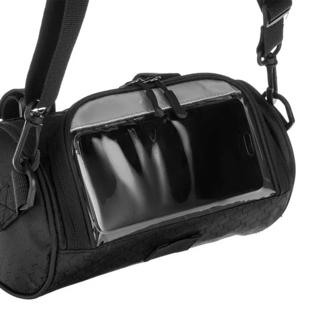 Husa Neagra, Suport Telefon Mobil pentru Bicicleta 22x12x12cm - imagine 4