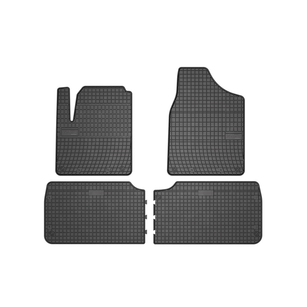 4 Covorase Cauciuc Seat Alhambra I, 5 locuri, 1995-2010
