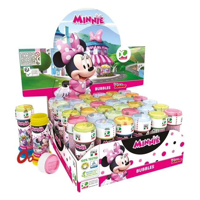 Baloane de Sapun Minnie, 1 Bucata, Multicolor, Jucarie