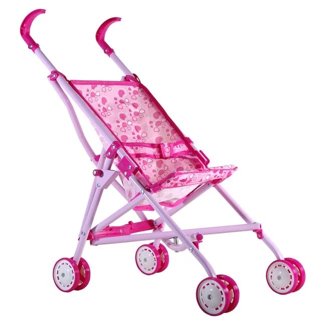 Carucior Roz pentru Papusi, Jucarie Fetite