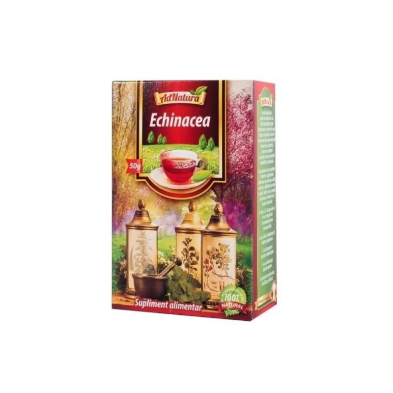Ceai de Echinacea, 50 grame, AdNatura Adserv