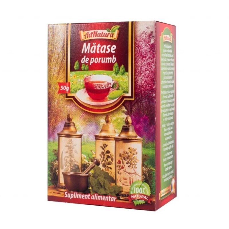 Ceai de Mătase de Porumb, 50 grame, AdNatura Adserv