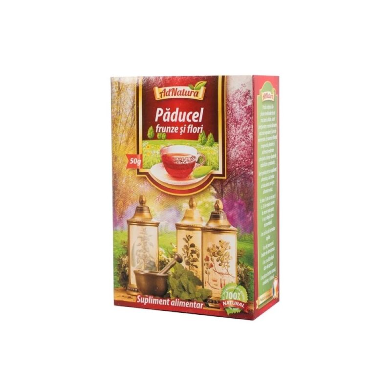 Ceai de Paducel Frunze si Flori, 50 grame, AdNatura Adserv
