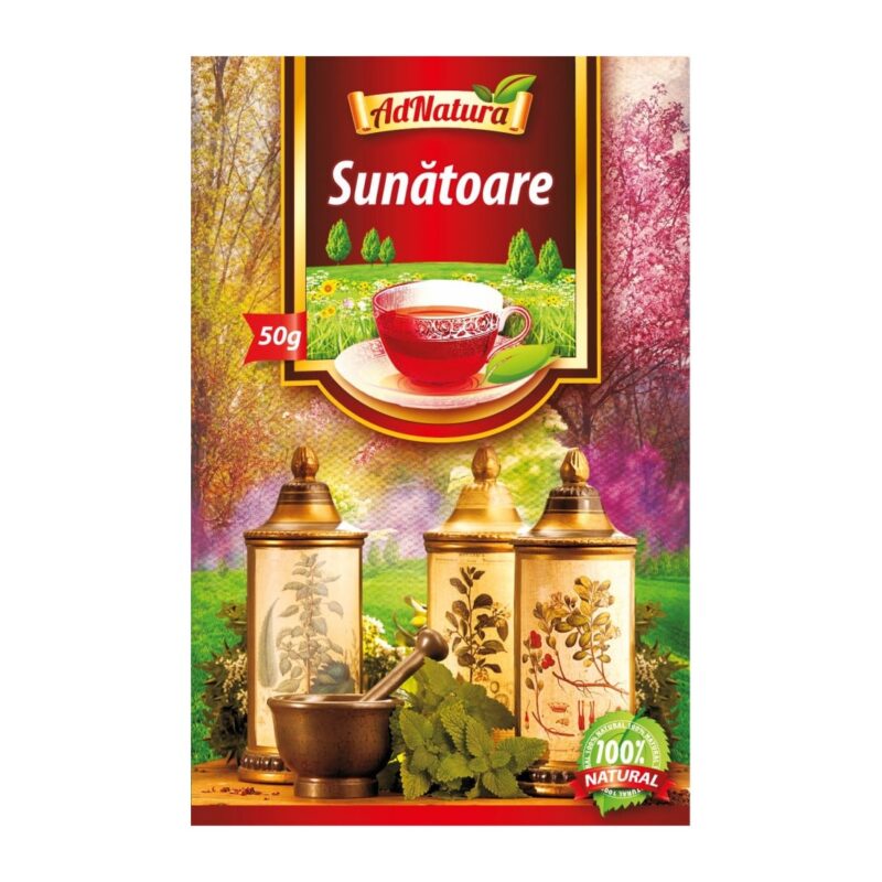 Ceai de Sunatoare, 50 grame, AdNatura Adserv