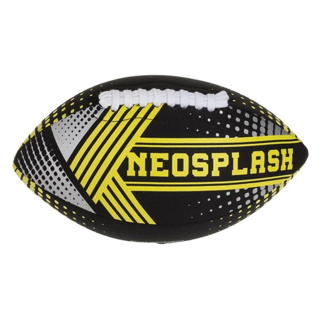 Minge de Rugby pentru Plajă, Negru-Galben, 27 cm