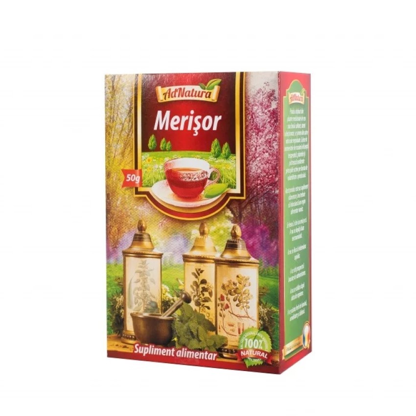 Ceai de Merișor, 50 grame, AdNatura Adserv