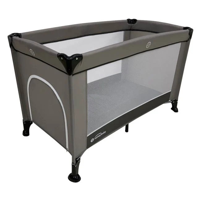 Patut pentru Copii, Tarc cu Fereastra Gri, 120x65x78cm