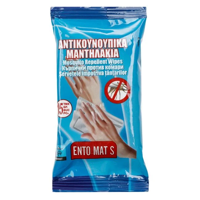 Servetele Umede Anti Intepaturi de Tantari, 15 buc