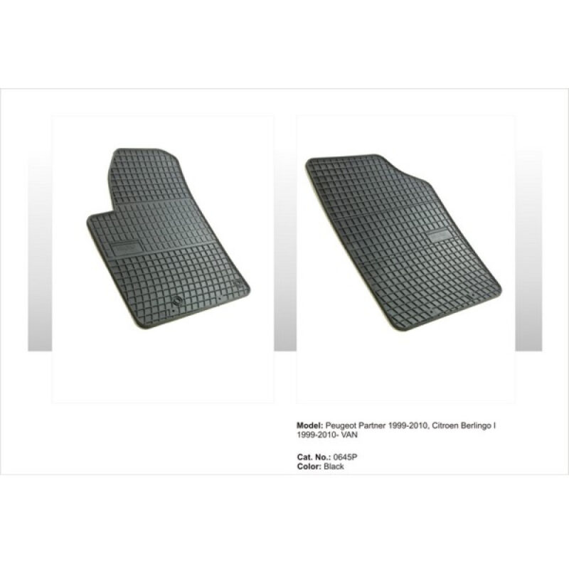 Set 2 Covoare Cauciuc Peugeot Partner I - Furgon 1999-2010