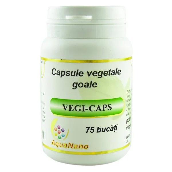 Capsule Vegetale Goale Vegi-Caps 75buc Aghoras