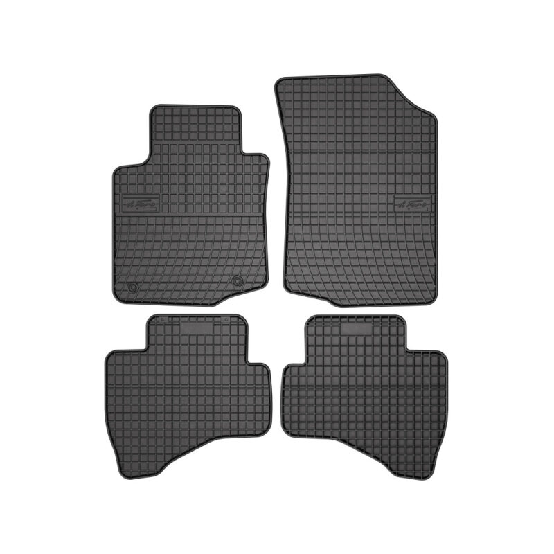 Set 4 Covorase Cauciuc Compatibile Toyota Aygo I 2005-2014