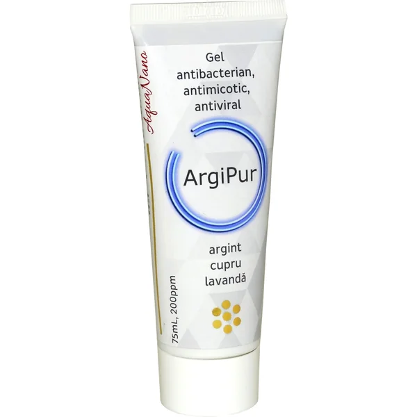 Gel ArgiPur Antibacterian, 75ml, Aghoras