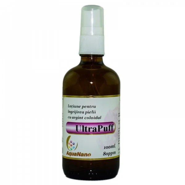 Spray Lotiune de fata Ultrapuff 80ppm, 100ml, Aghoras