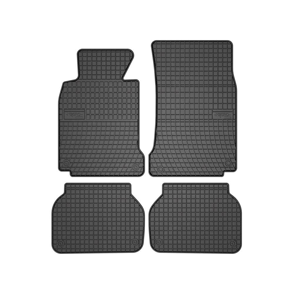 Set 4 Covorase Cauciuc Compatibile BMW E39 Seria 5 1995-2003