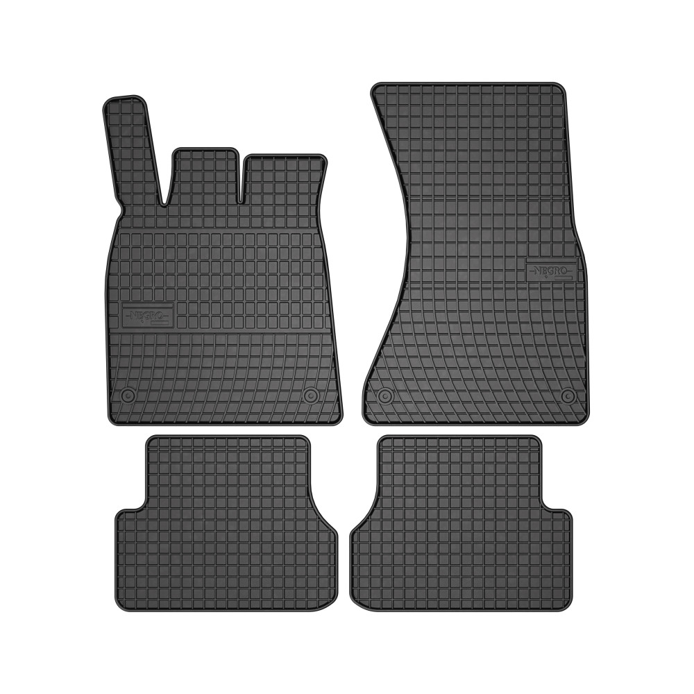 Set 4 Covorase Cauciuc Compatibile Audi A6-C7 2011-Prezent