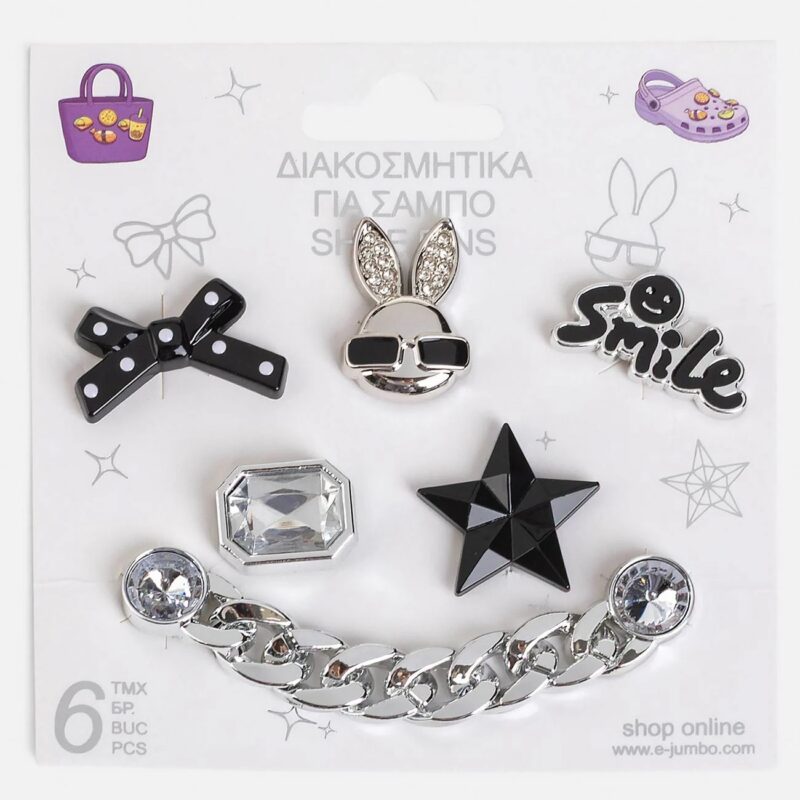 Accesorii Decorat Saboti Modele de Culoare Argintie