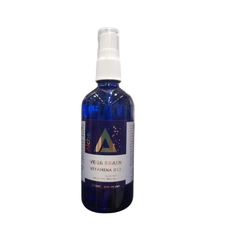Vega Brain Vitamina B12 Lichidă, 100 ml, Alchemy