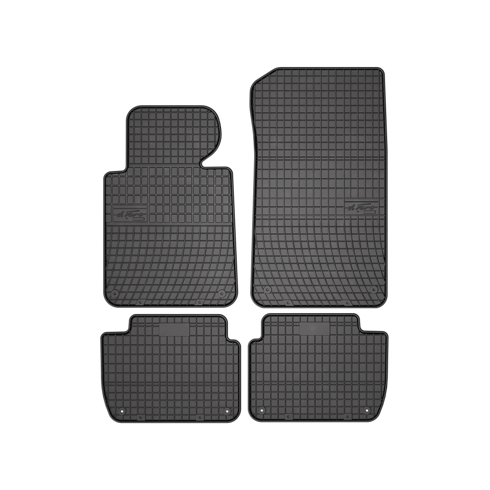 Set 4 Covorase Cauciuc Compatibile BMW E46 seria 3 1998-2005