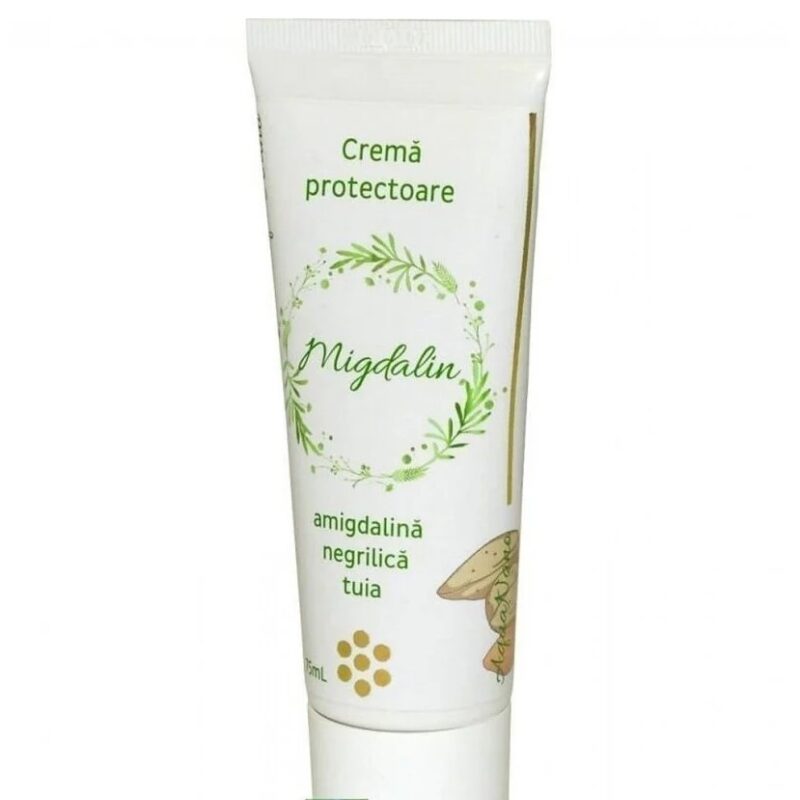 Crema Protectoare cu Minerale Coloidale si Amigdalina Migdalin Aghoras 75 ml
