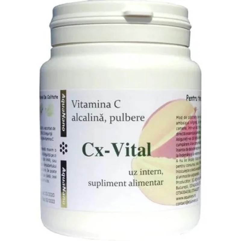 Vitamina C Alcalina Tamponata Pulbere Cx-Vital 250g Aghoras