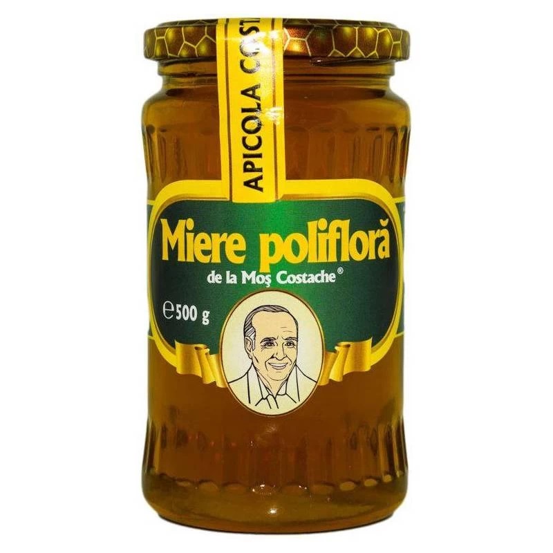 Miere Poliflora, 500 grame, Mos Costache