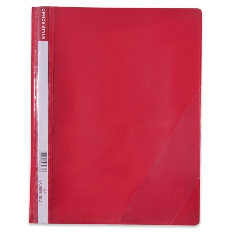 Dosar din Plastic cu Sina A4 Rosu