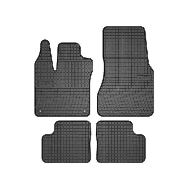 Set 4 Covorase Cauciuc Smart ForFour II 2014-Prezent