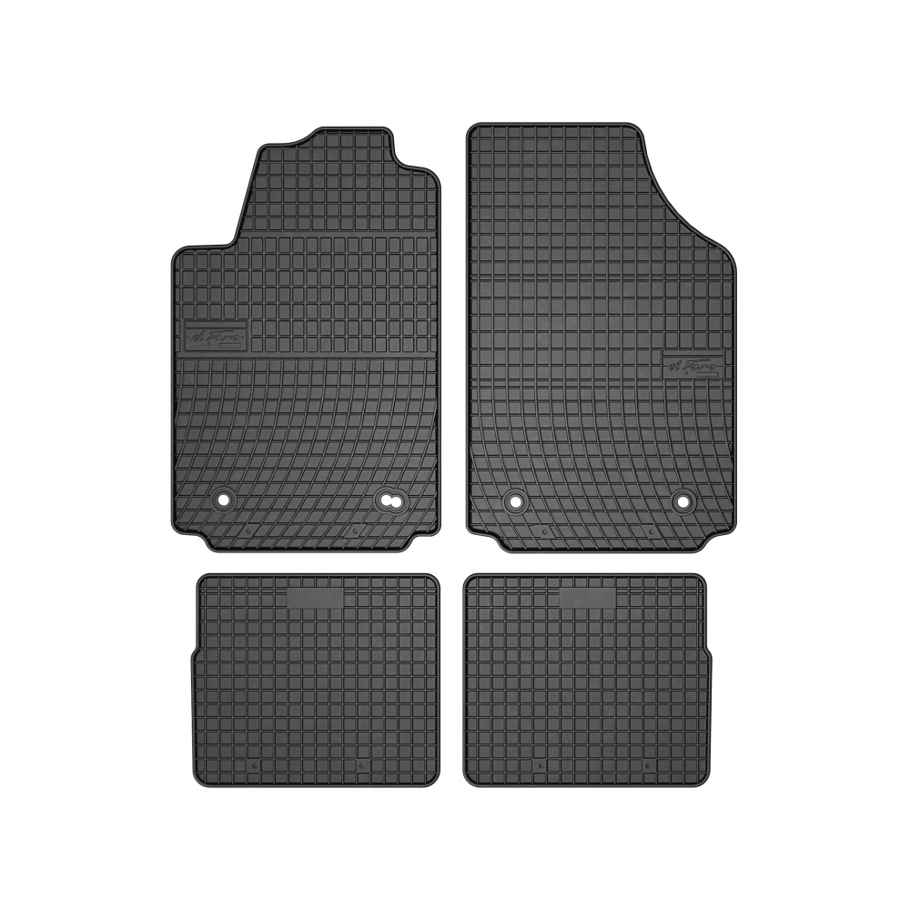 Set 4 Covorase Cauciuc Compatibile Audi A2 2000-2005