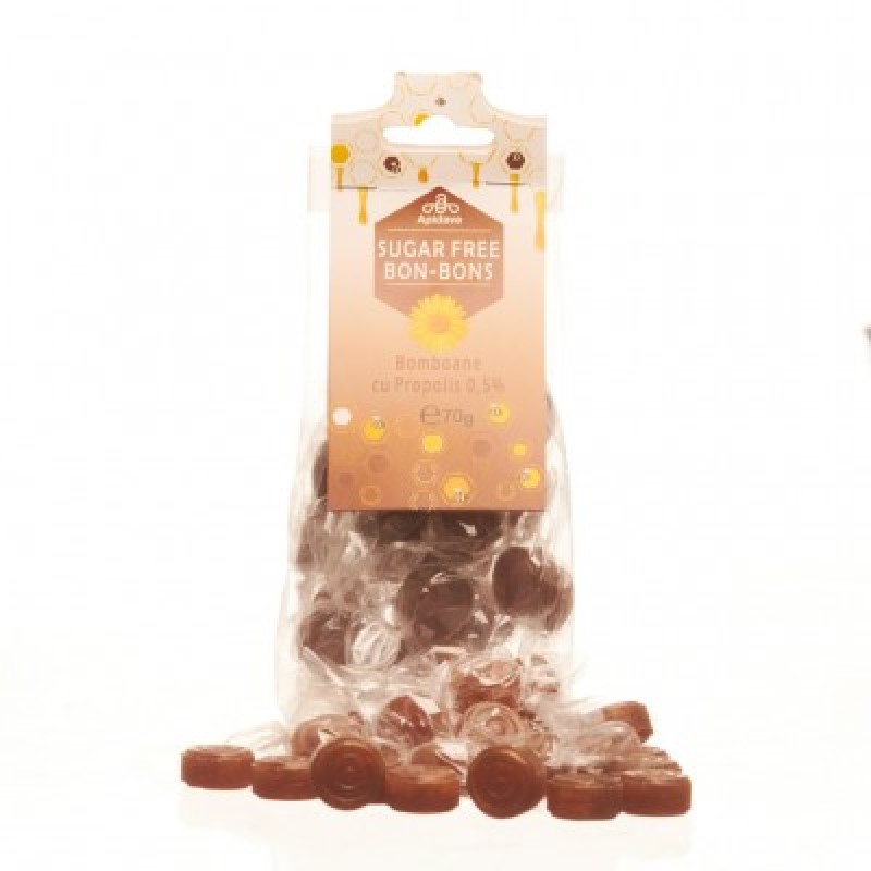 Bomboane cu Propolis si Lemn Dulce 70 grame