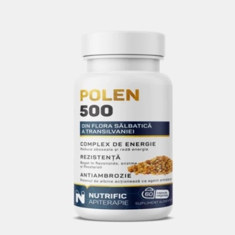 Polen 500mg 60 Capsule Vegetale Nutrific