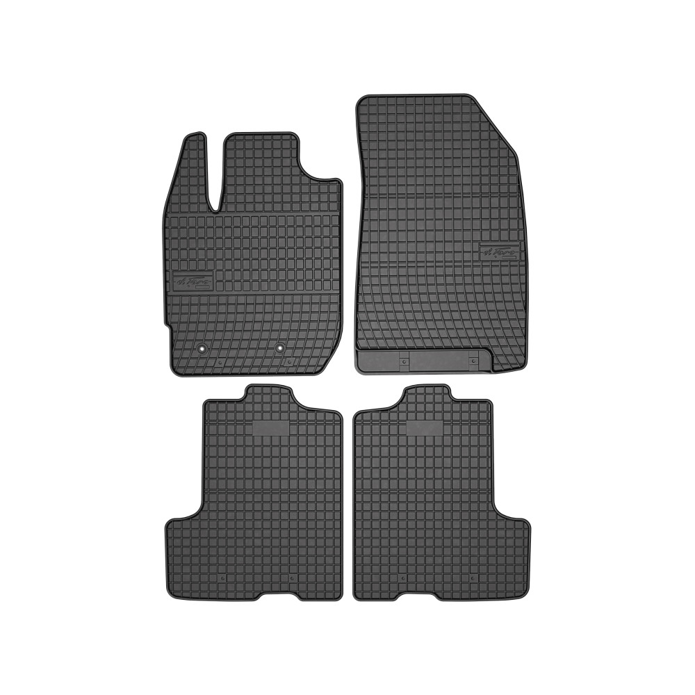 Set 4 Covorase Cauciuc Compatibile Dacia Duster II 2018-Prezent