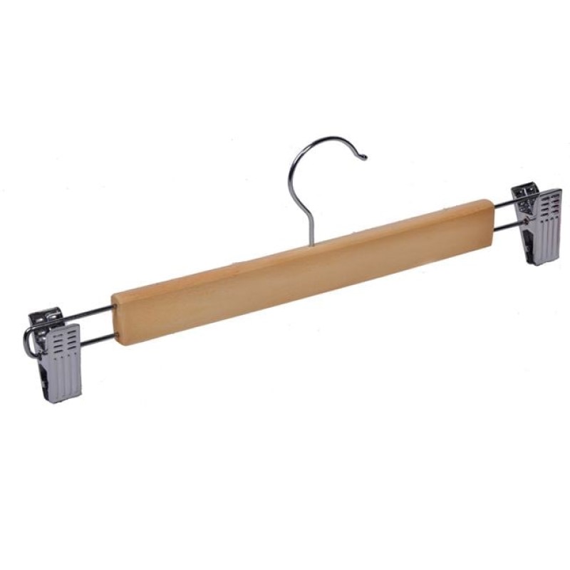 Umeras din Lemn Cu Clips pentru Fuste 32cm