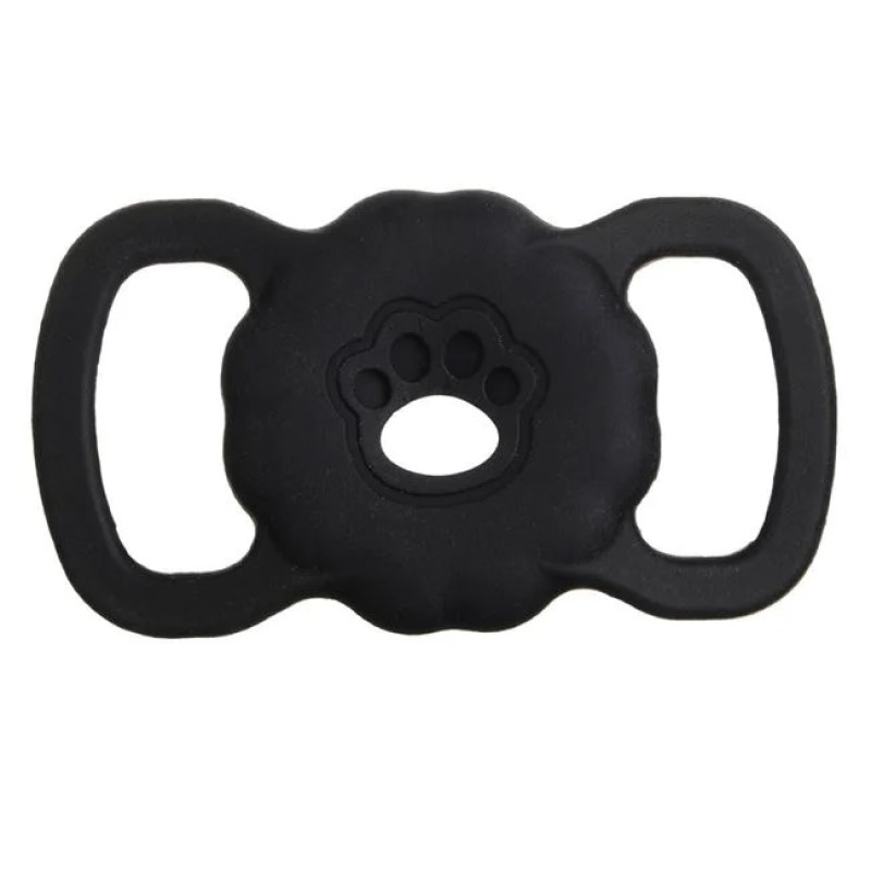 Husa din Silicon pentru Dispozitiv Tracker Pet Neagra 6,5×3,5cm - imagine 2