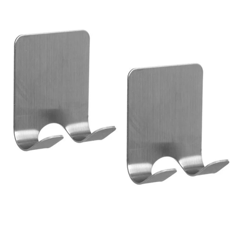 Carlige din Otel Inoxidabil pentru Aparate de Ras 5,7x4,5cm 2buc